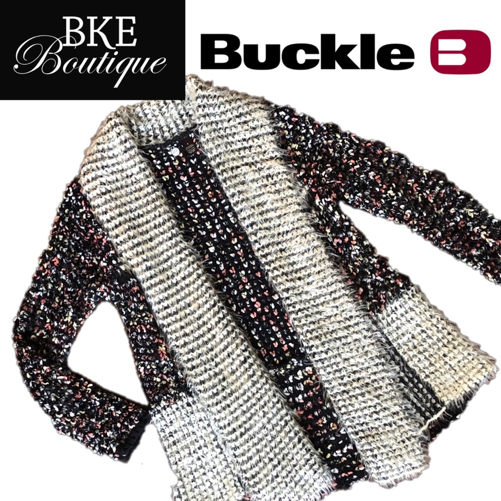 BKE Boutique Multicolored cardigan sweater (SM)